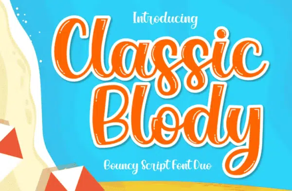 Classic Blody Font-best fonts for logos