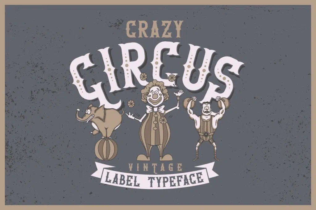 Crazy Circus typeface
