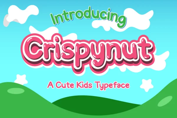 Crispynut Kids Cute Font