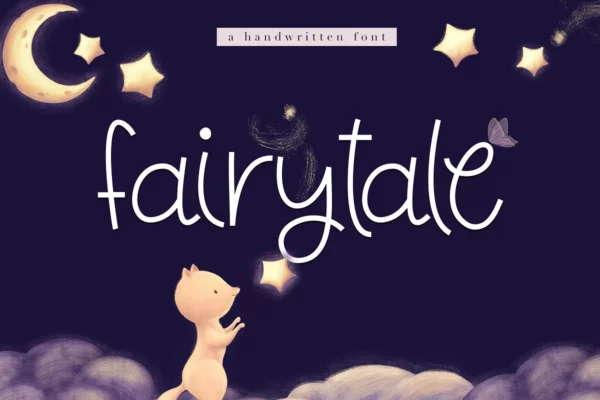 Fairytale - Cute Handwritten Font