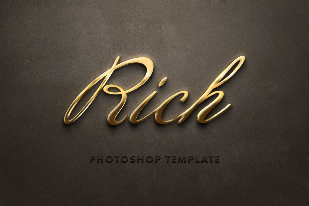 Best Gold Fonts and Gold Font Effects