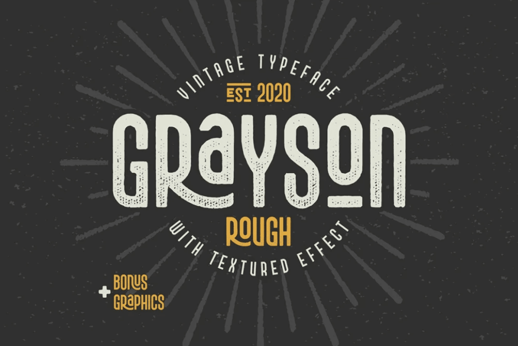 Grayson Rough Font