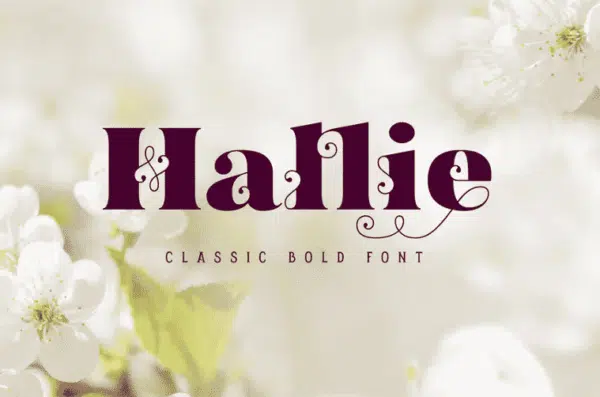 Hallie- best fonts for logos