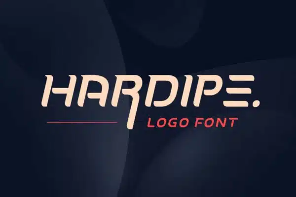 Hardipe- best fonts for logos