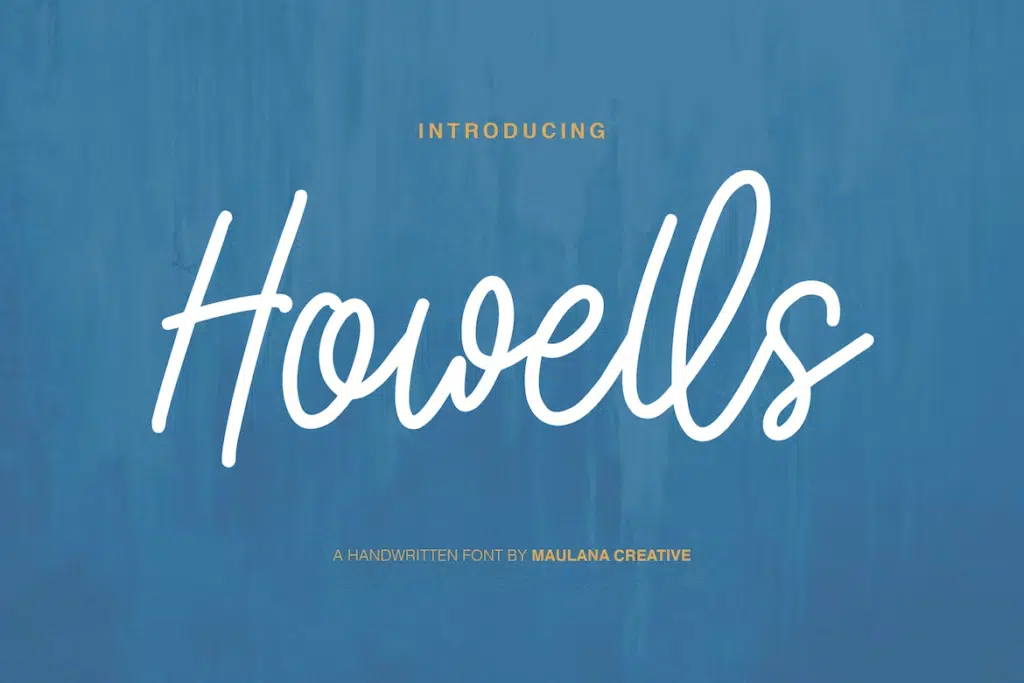 Howells Script Font