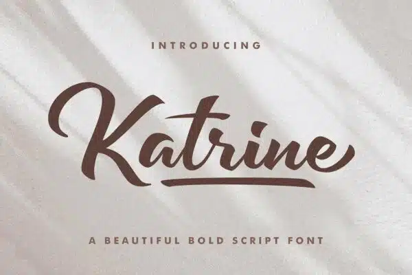 Katrine- best fonts for logos
