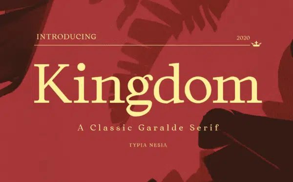 Kingdom-best fonts for logos