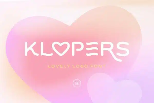 Klopers- best fonts for logos
