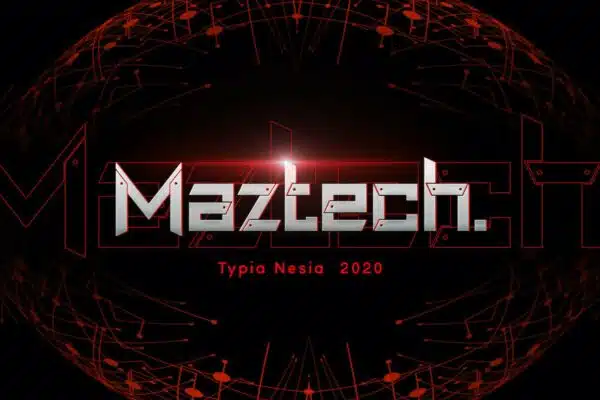 Maztech- best fonts for logos