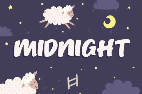 Midnight – Cute Font