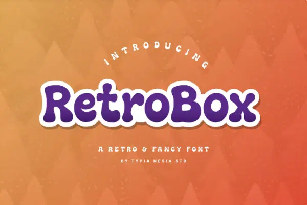 Retrobox Fancy Font