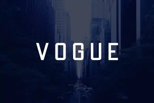 VOGUE- best fonts for logos