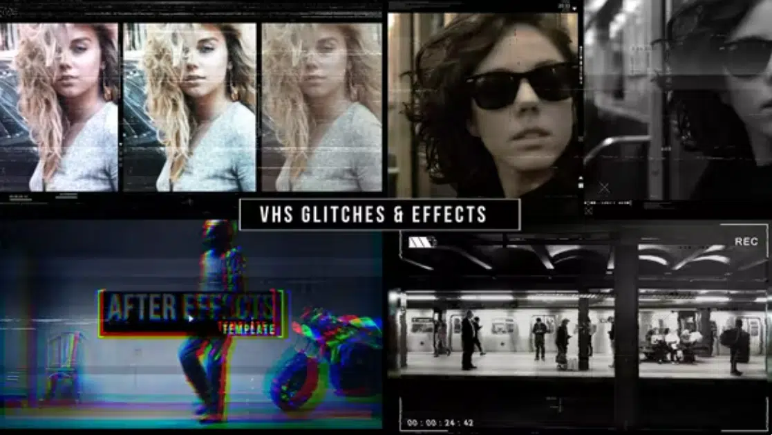 VHS Glitches Music Video-Best VHS Effects for After Effects