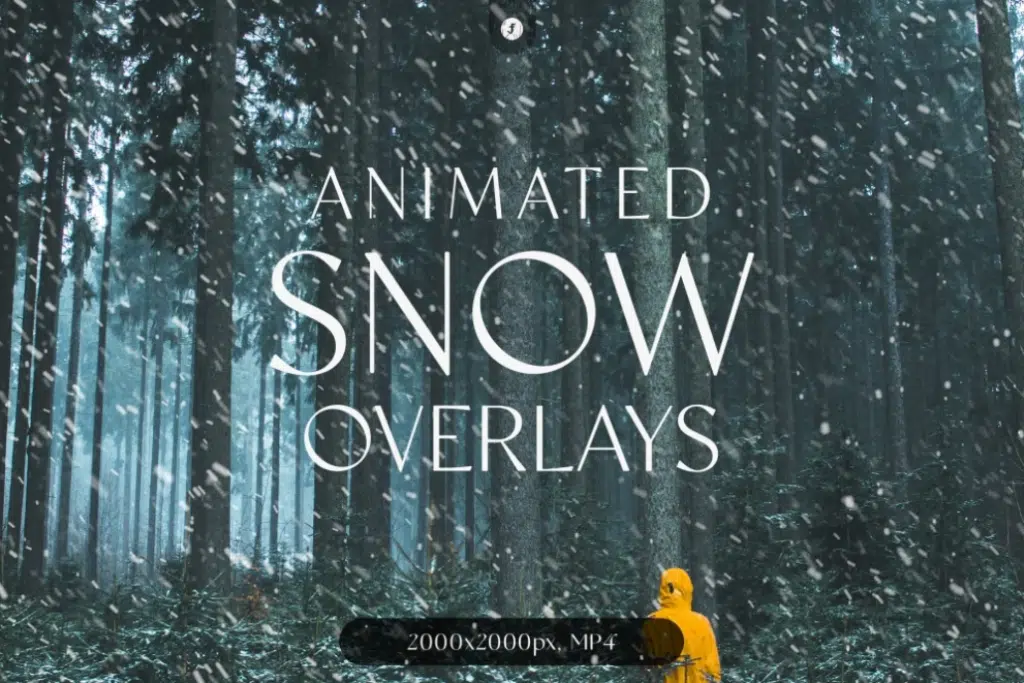 Animated Snow Overlays