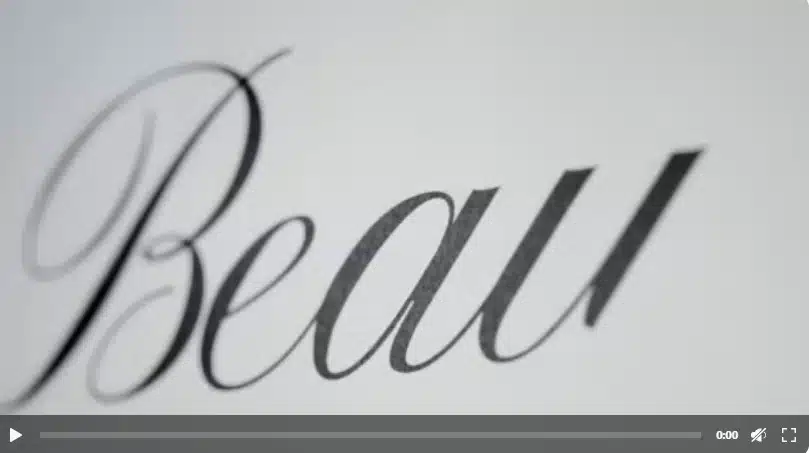 Beauty - Animated Handwriting Typeface - Handwriting Templates for After Effects