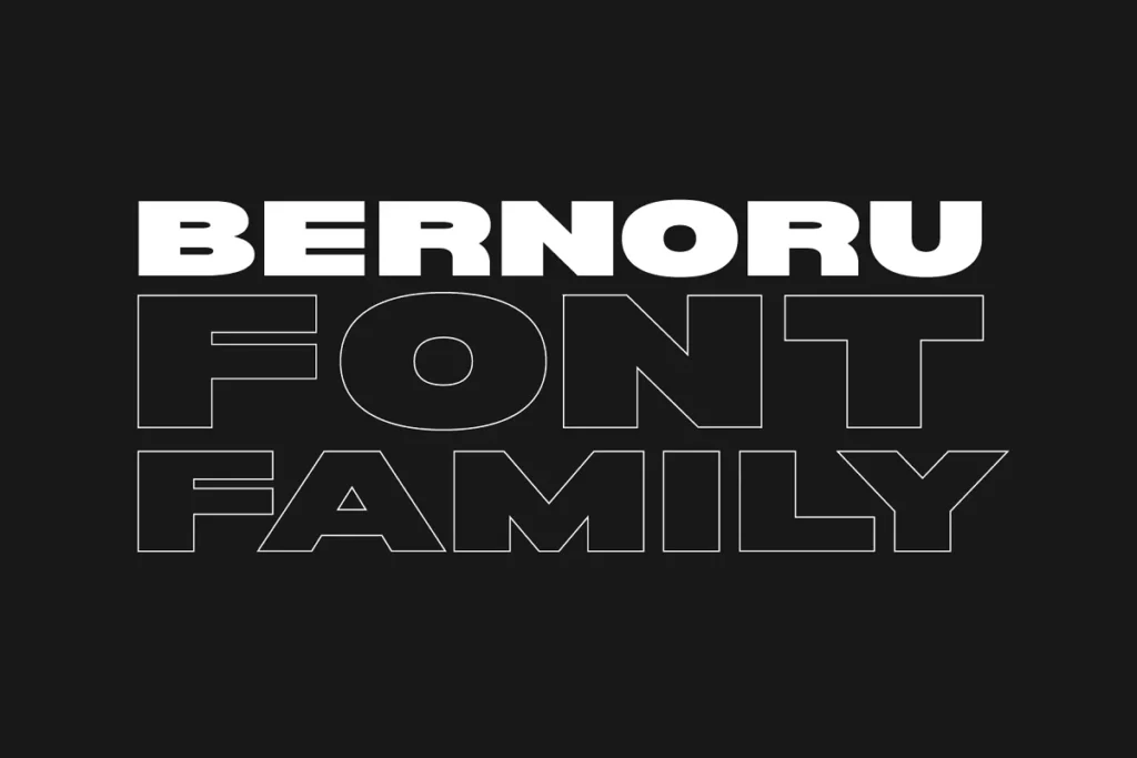 Bernoru Sans Font Family