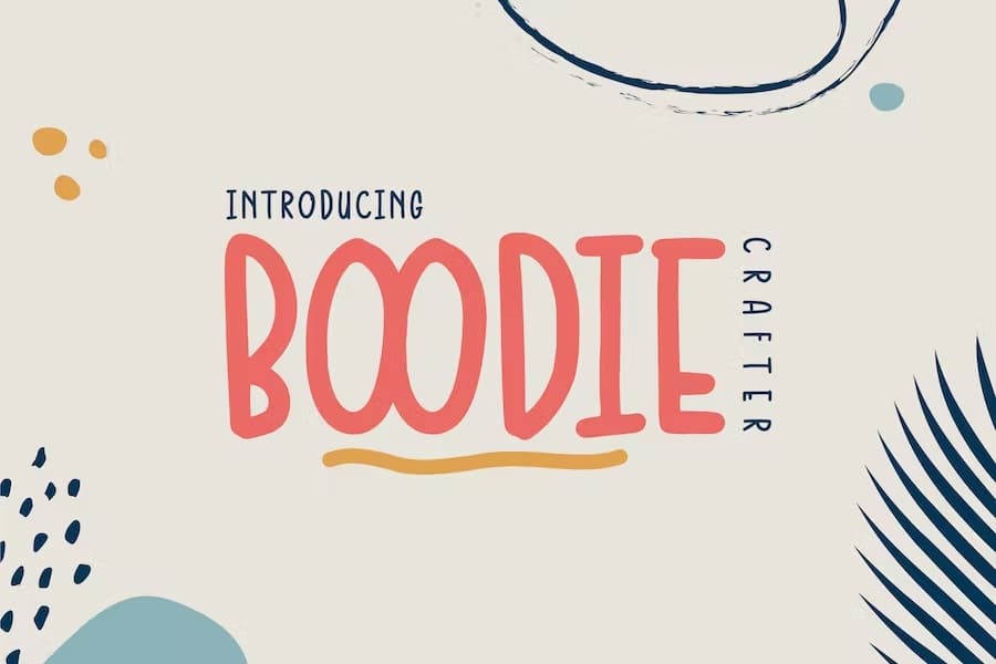 Boodie - Crafter Font