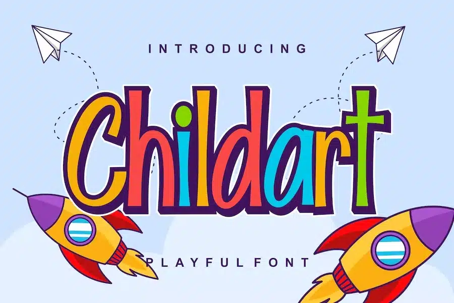 Childart Playful Kids Font
