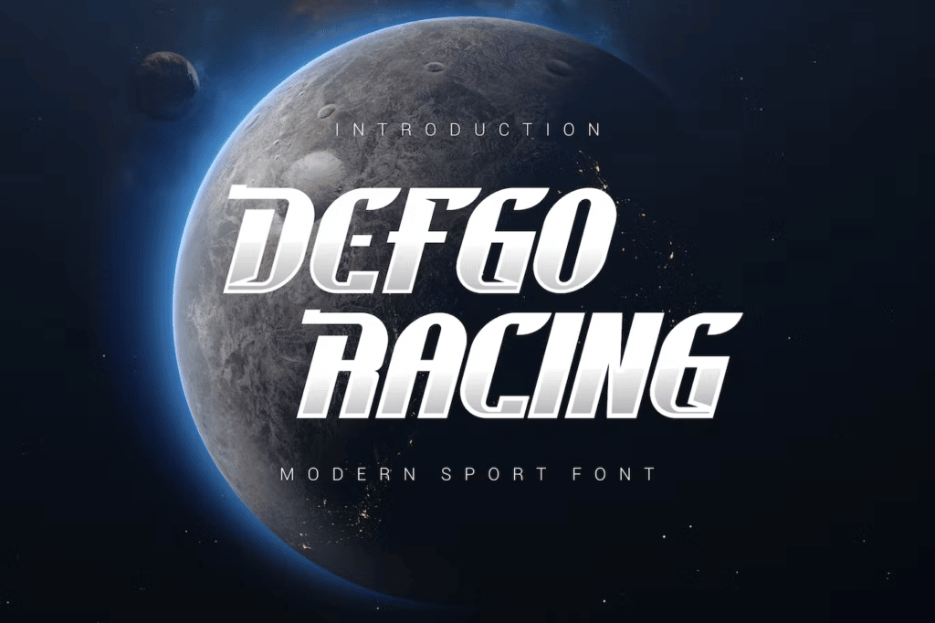 Defgo Racing Font