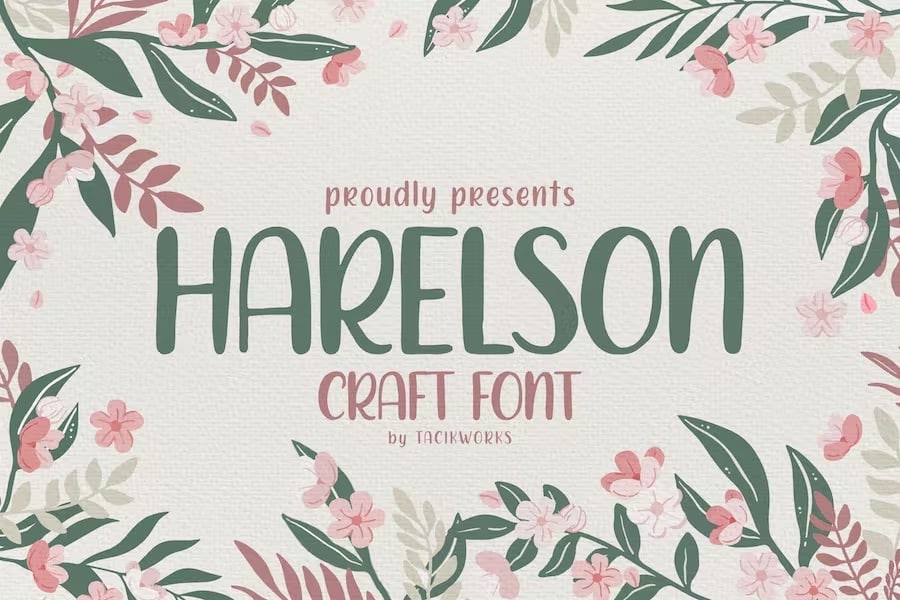 Harelson - Crafter Font