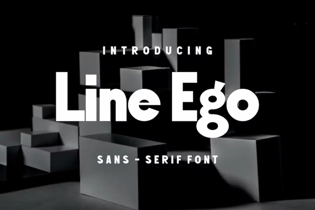 Line Ego Font