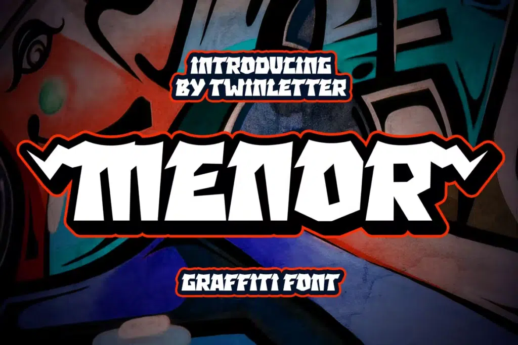 MENOR - Display Graffiti Style Font