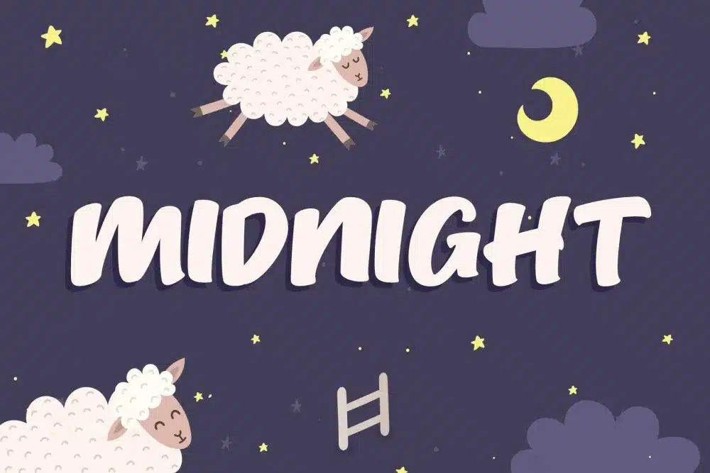 Midnight –a Cute Font