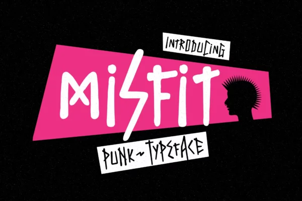 Misfit – Punk Typeface