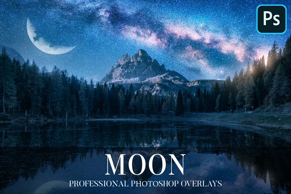Moon Overlays Photoshop