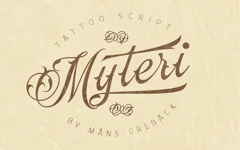 44 Tattoo Fonts To Ink Your Designs in Style  HipFonts