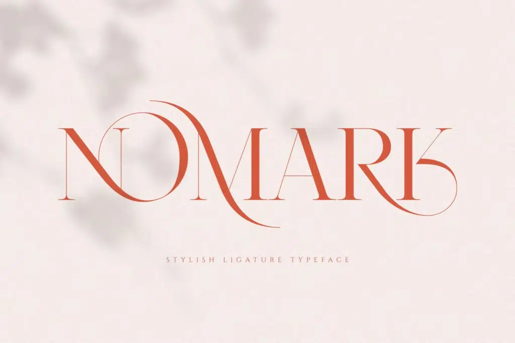 NOMARK - Ligature Typeface