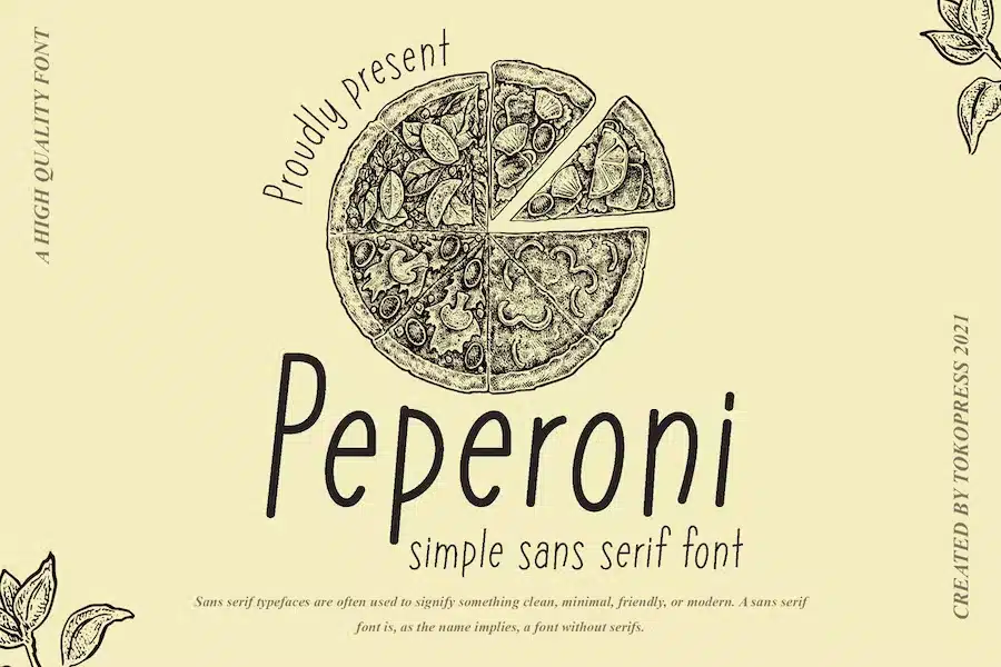 Peperoni - Handwritten Cute font
