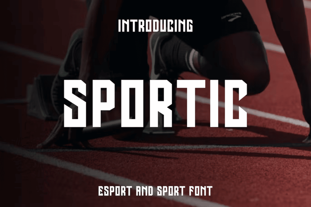 SPORTIC - Esport Font