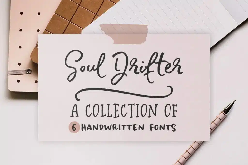 Soul Drifter – Handwritten Font Family