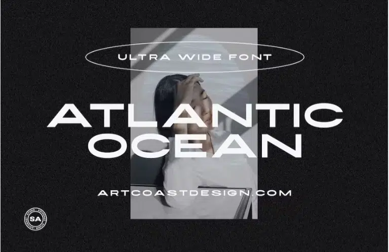 Atlantic Ocean | Ultra Wide Font