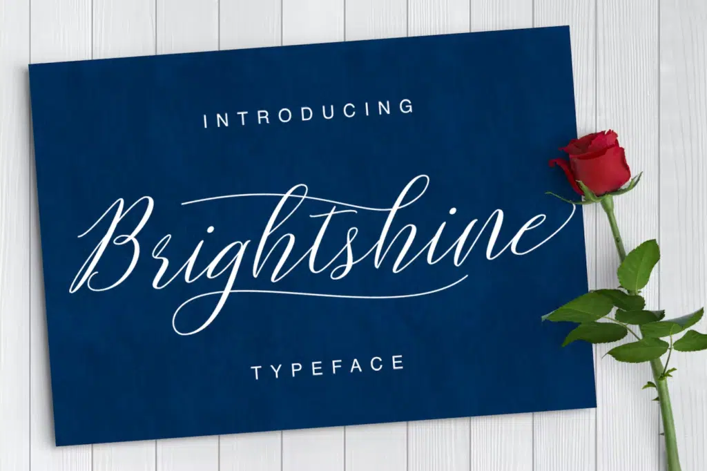 Brightshine Typeface