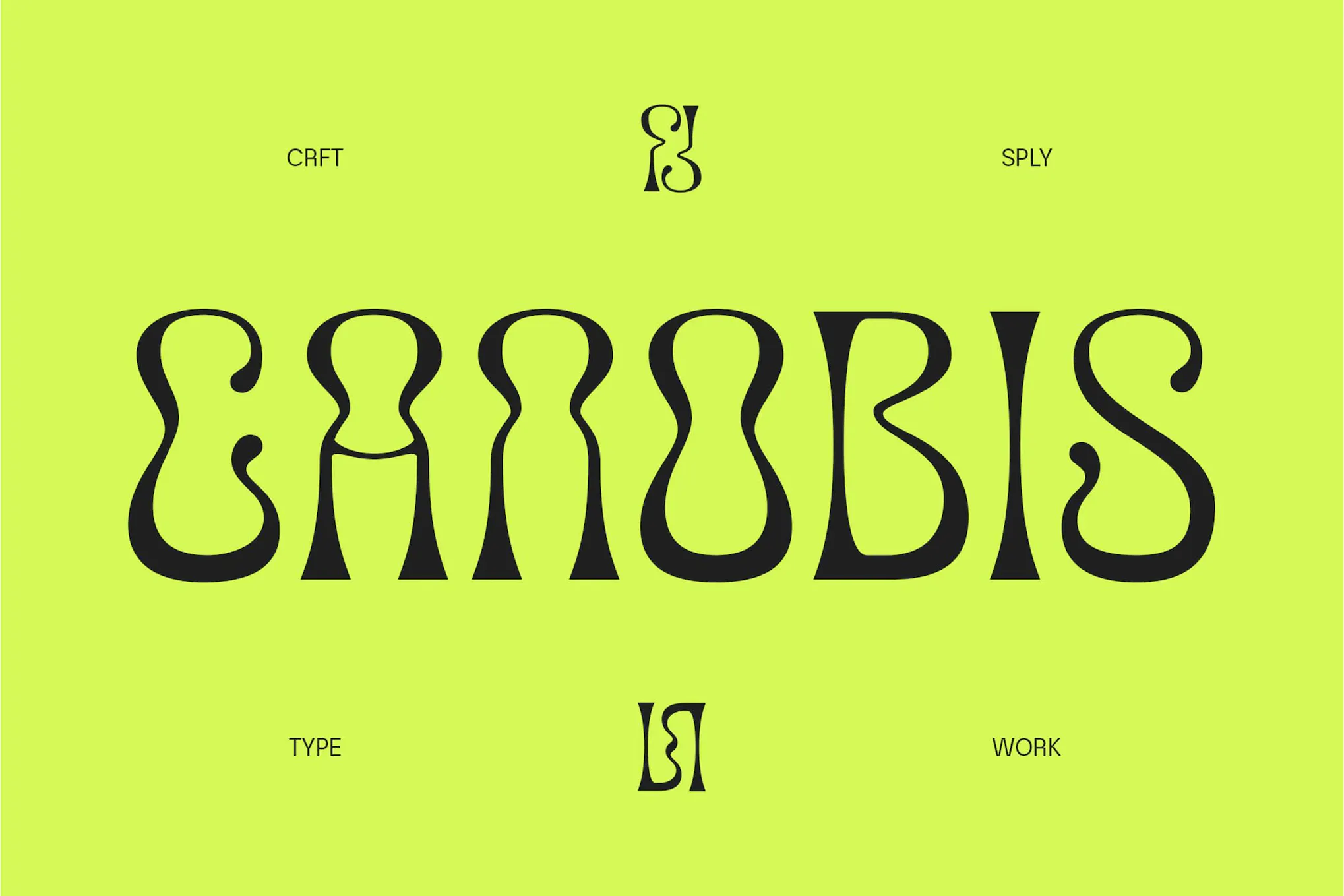 Canobis - Psychedelic Typeface