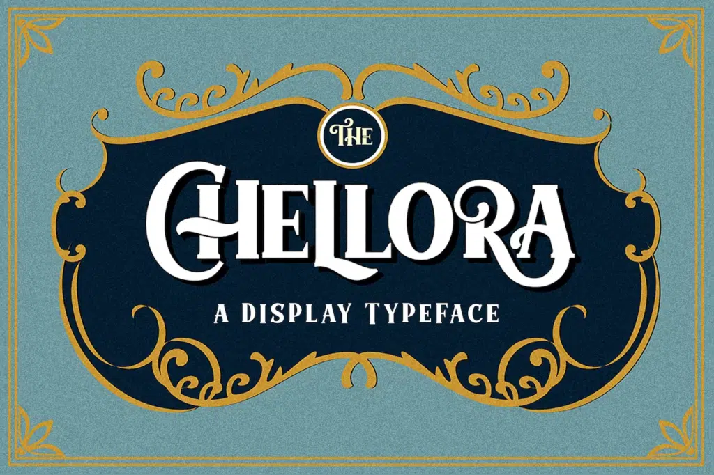 Chellora Typeface