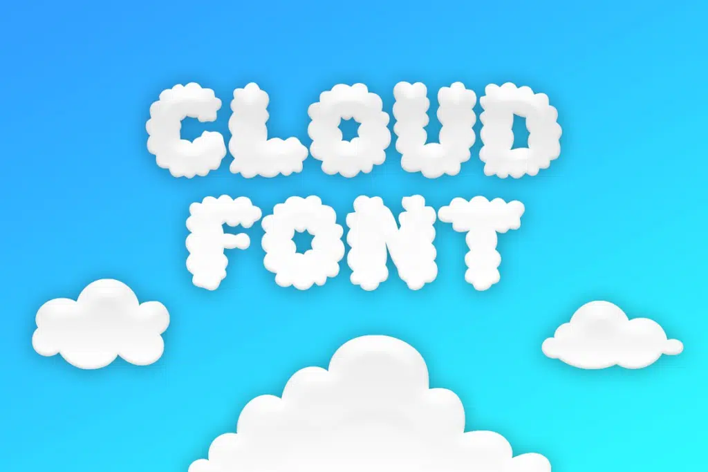 Cloud Font