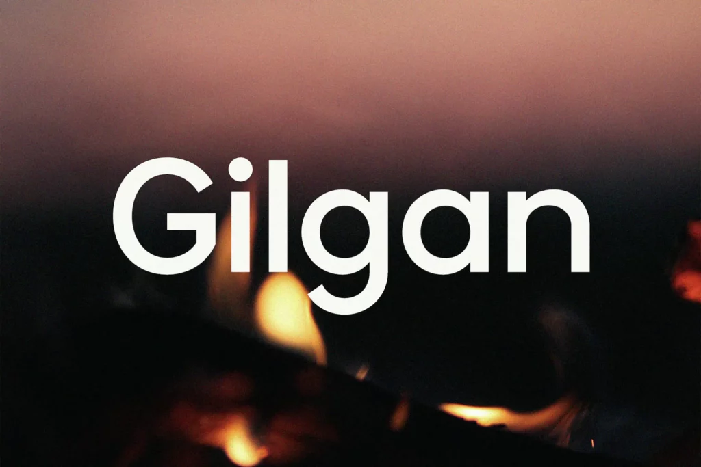 Gilgan Sans Serif