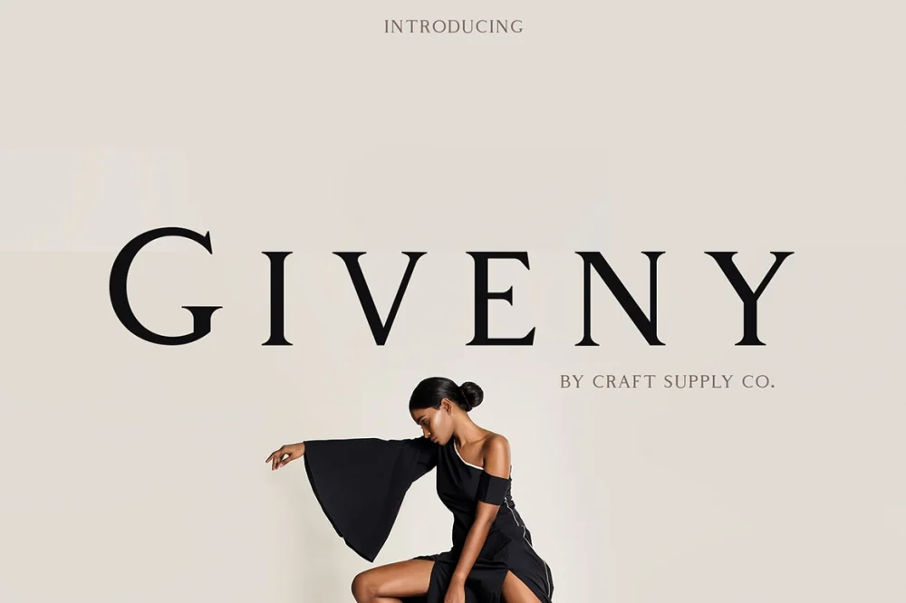 Giveny – Classy Serif Font