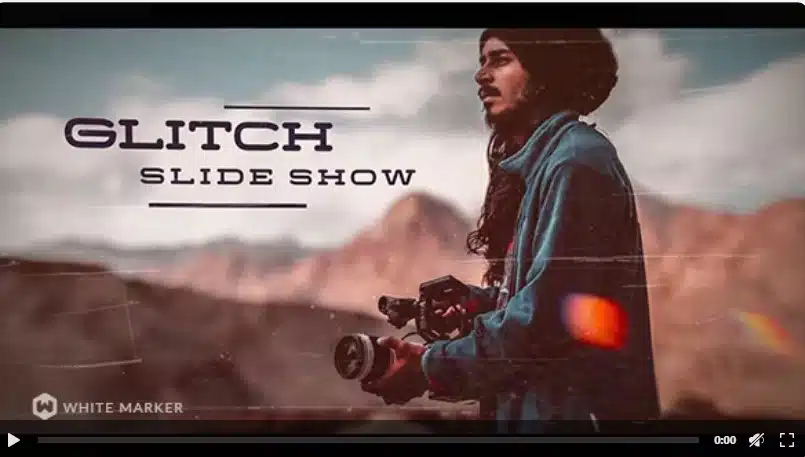 Glitch Slideshow - Photo Effects Templates for After Effects