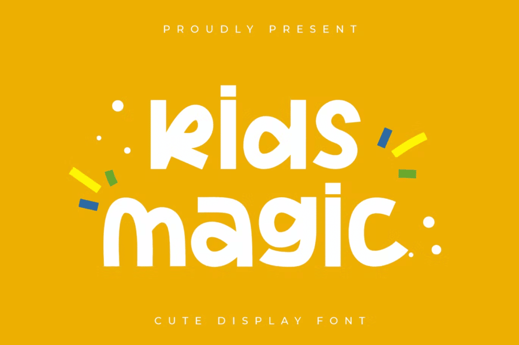 Kids Magic - Handwritten Display Font