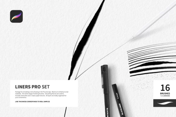 Liners Pro Set for Procreate