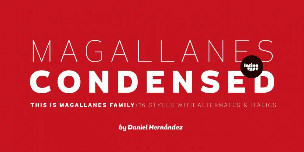 Magallanes Condensed Font Family