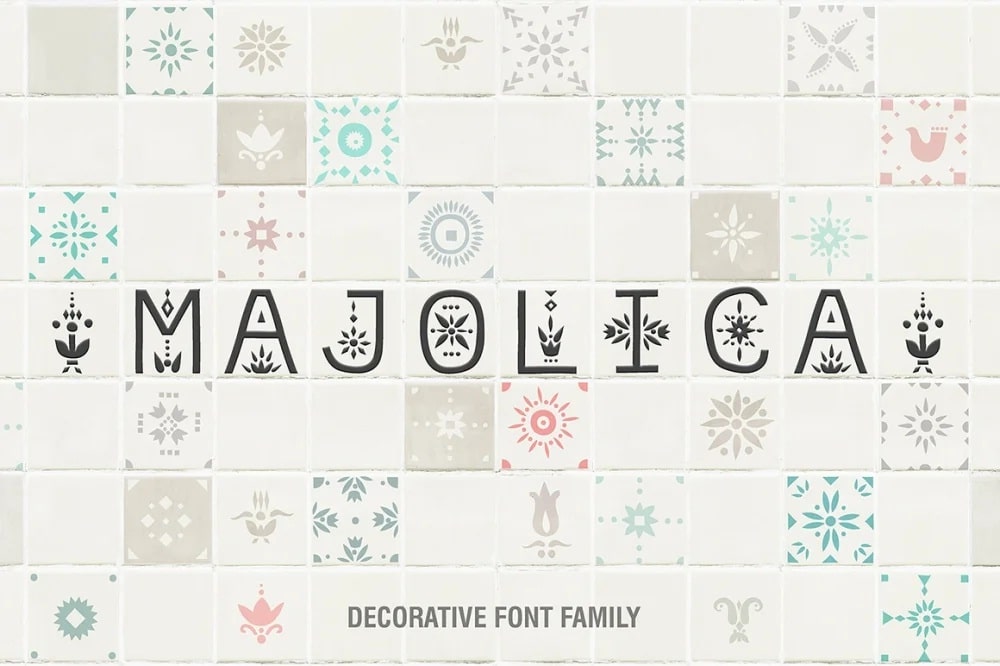 Majolica Font Family