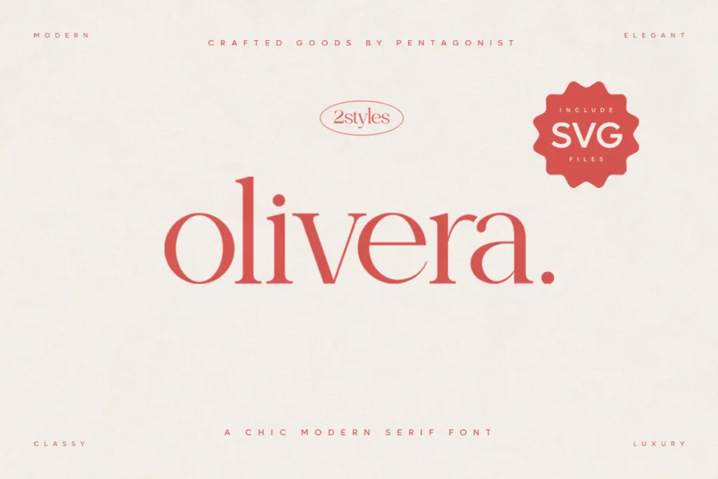 Olivera | Chic Modern Serif