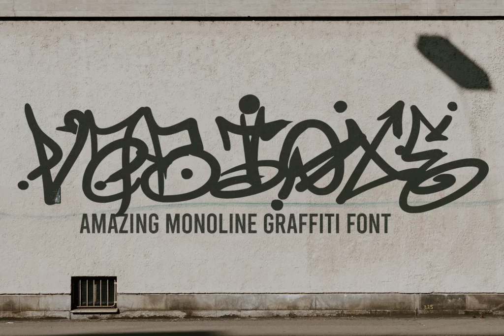 Vabioxe - Unique Graffiti Font