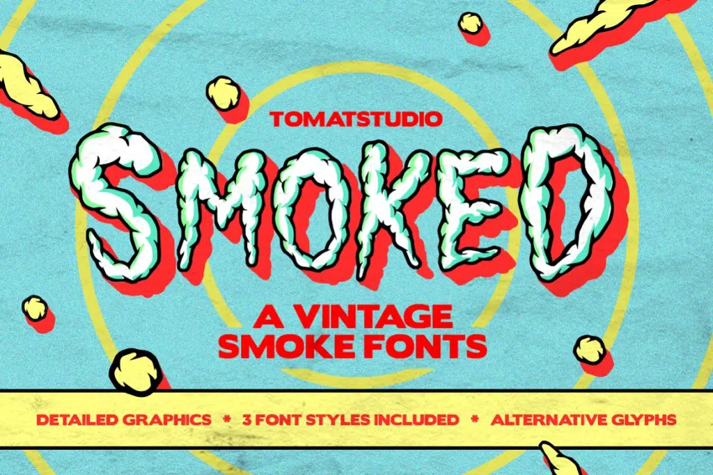Vintage Smoked Fonts
