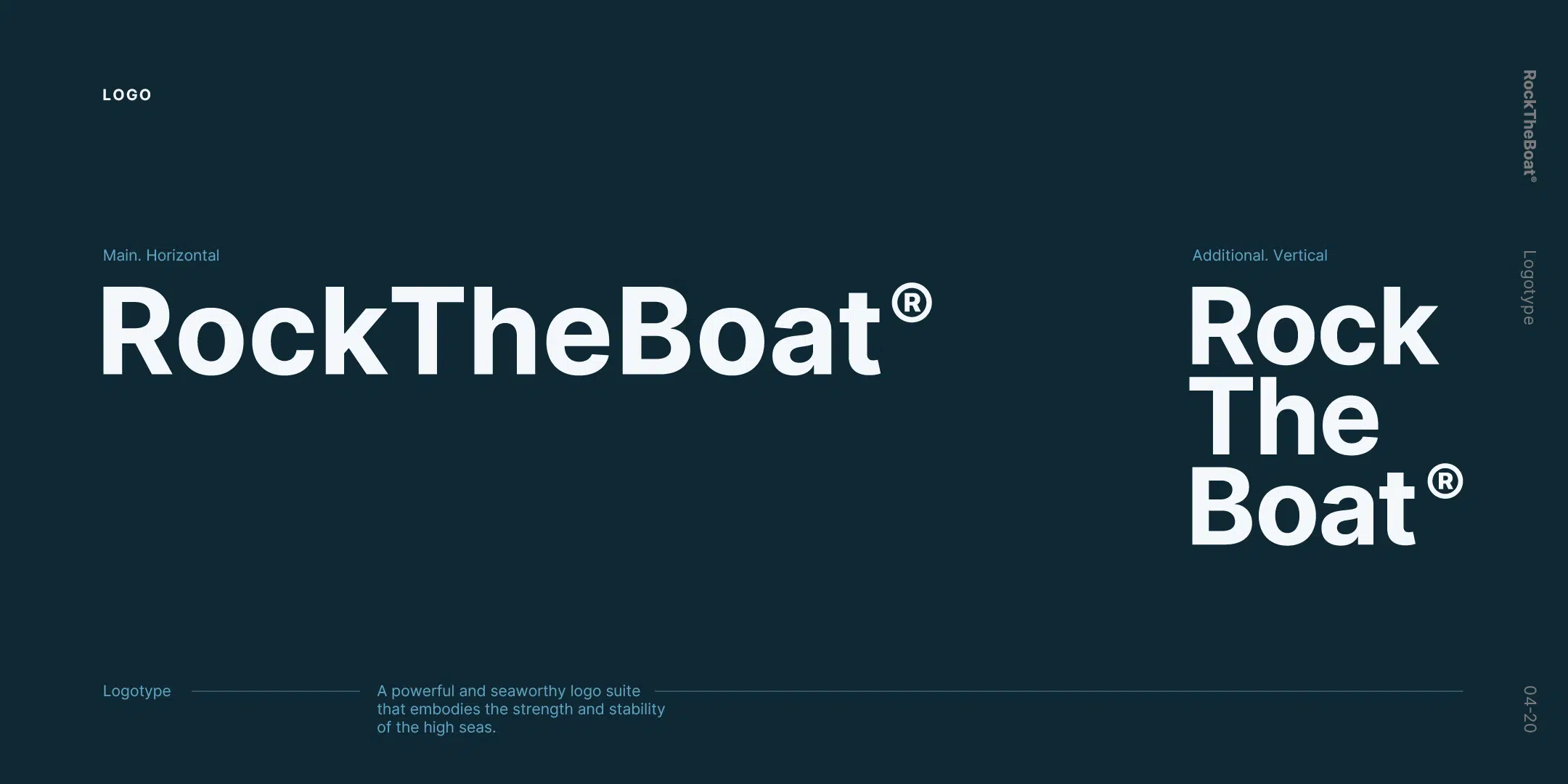Rock The Boat Logos